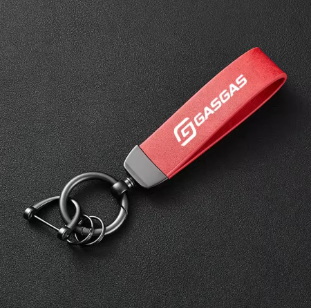 Premium Carbon Fiber Motorcycle Keychain Holder & Key Ring for GasGas Motorcycles