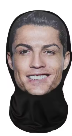 3D printed mask, elastic mesh, full face mask for men and women